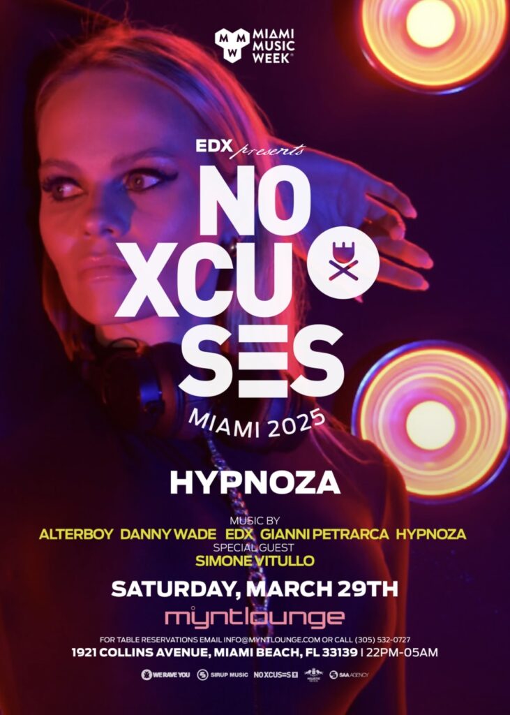 HYPNOZA Show With EDX at Myntlounge